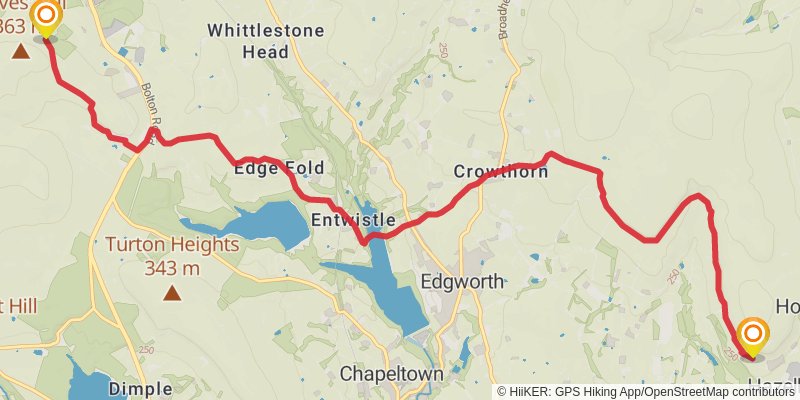 Three Towers Loop from Three Towers Circuit stage 2 Map