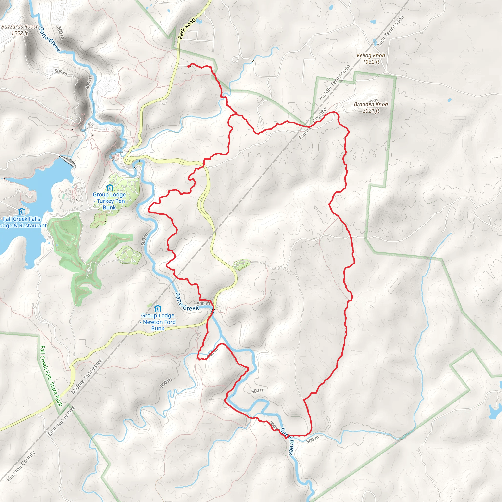 Upper Loop mobile static map