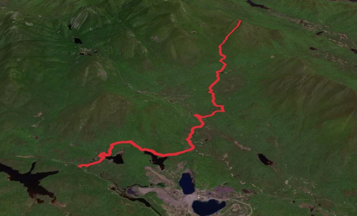 Allen Mountain via East River Trail