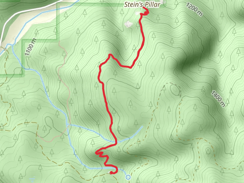 Stein's Pillar Trail