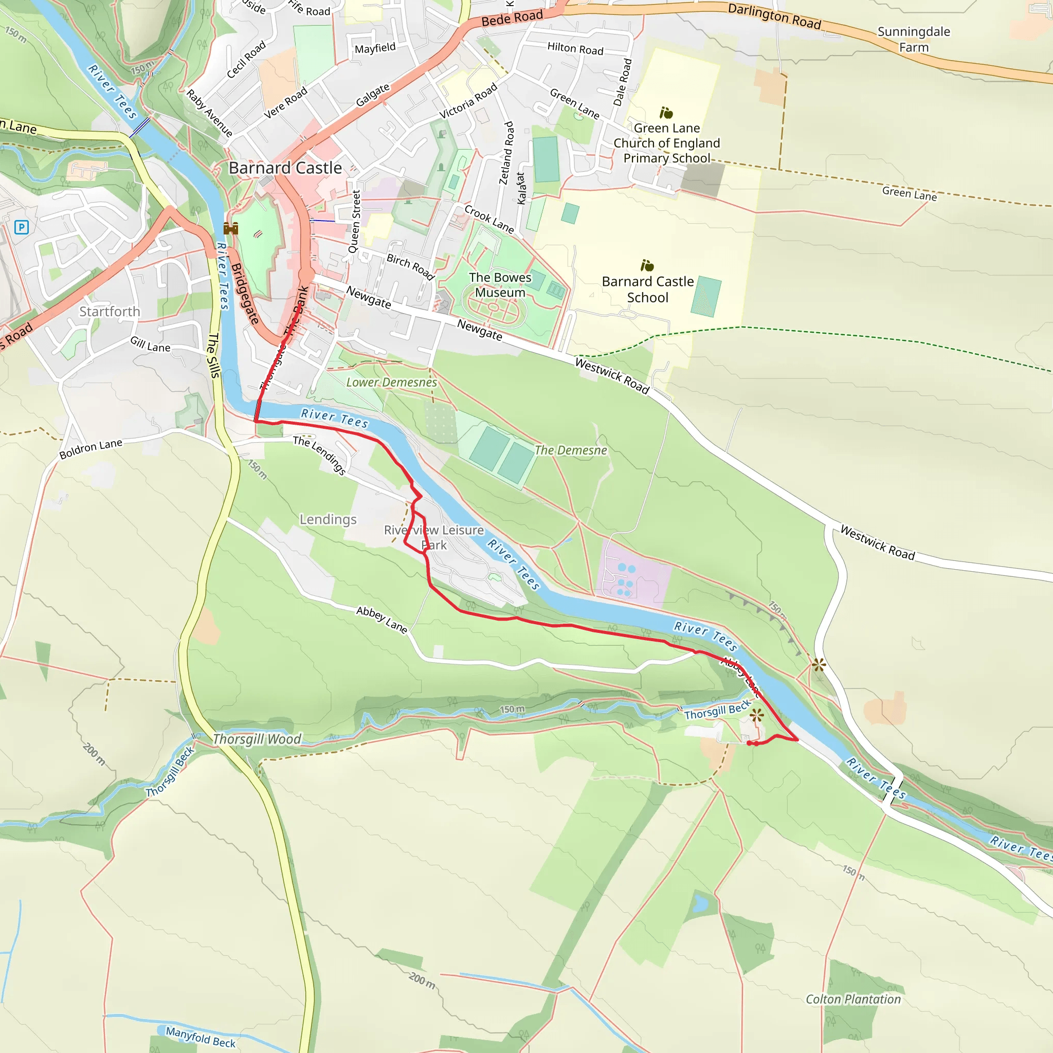 River View Park mobile static map