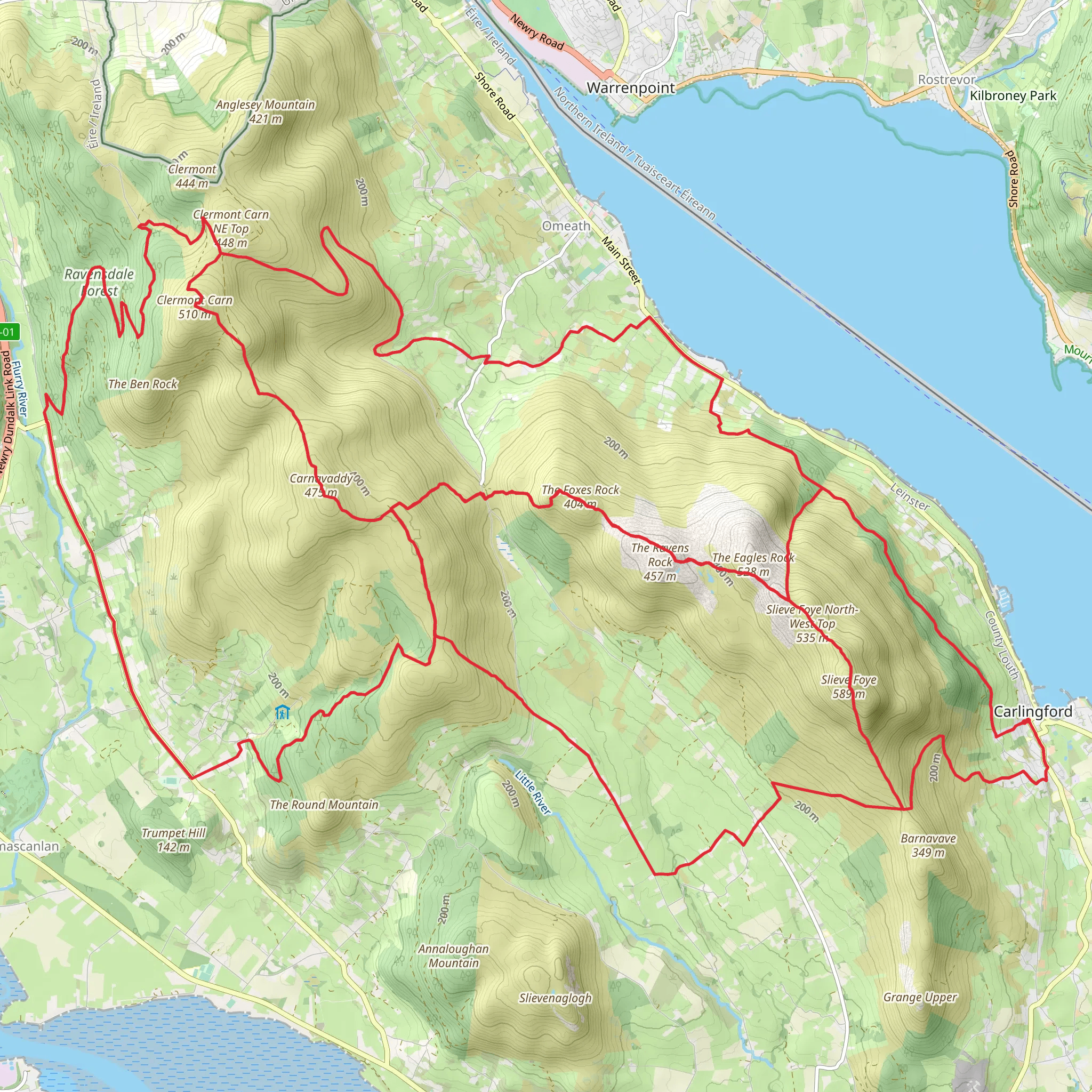 Tain Way mobile static map