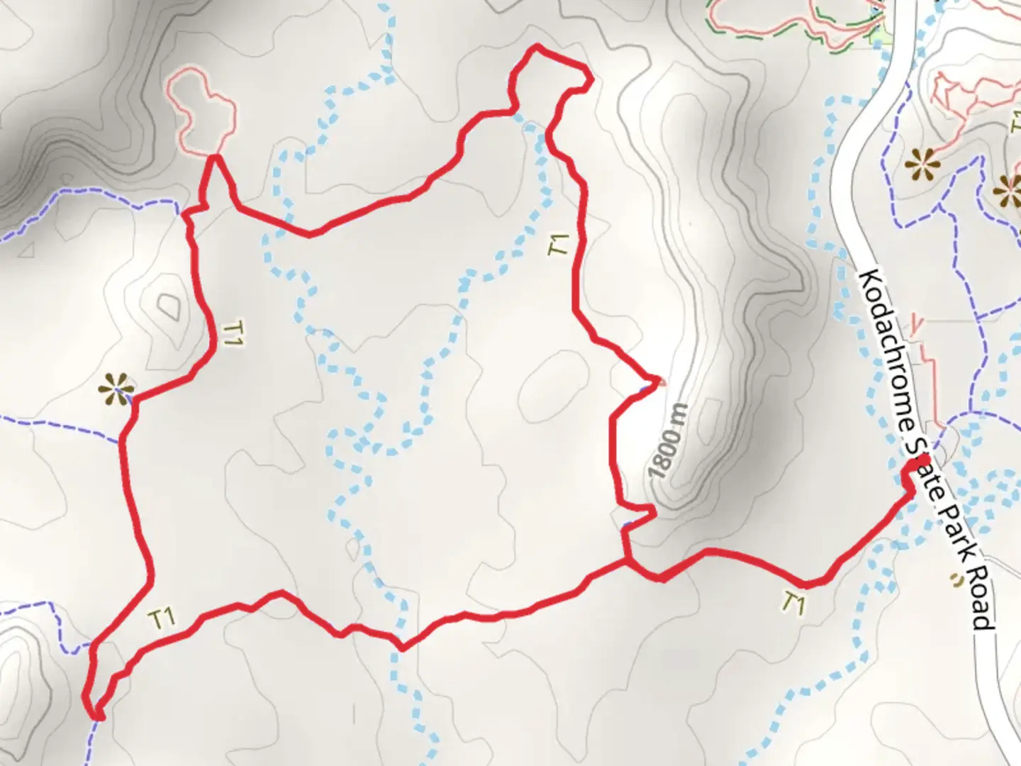 An image depicting the trail Panorama Trail and its surrounding area.