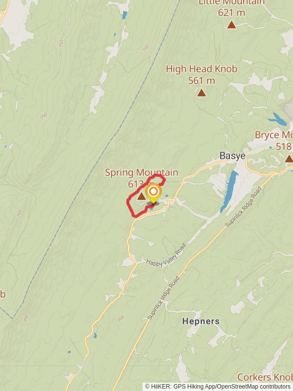 North Link Trail and Bradford Trail Loop