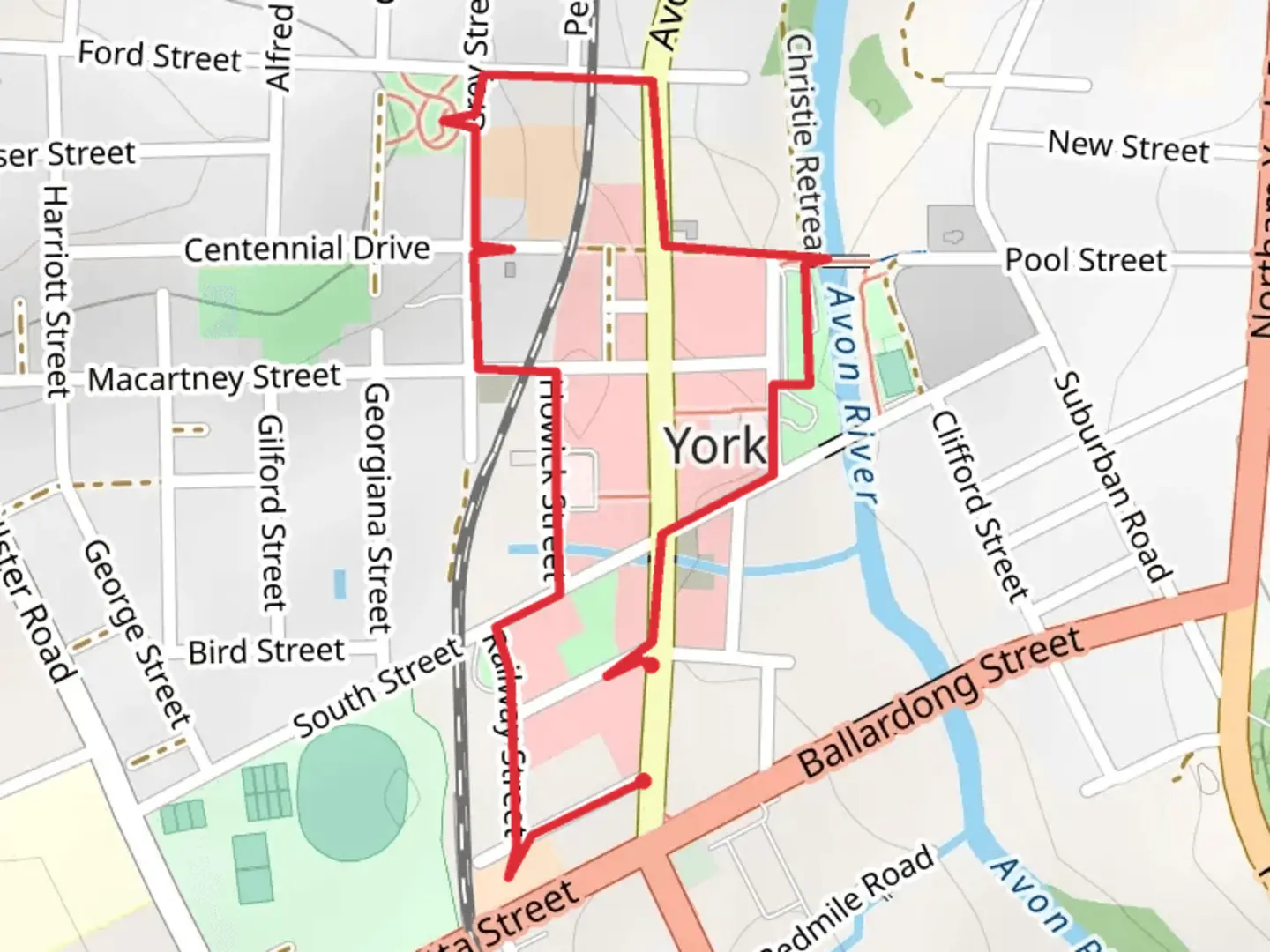 An image depicting the trail York Walks - Hidden Gems and its surrounding area.