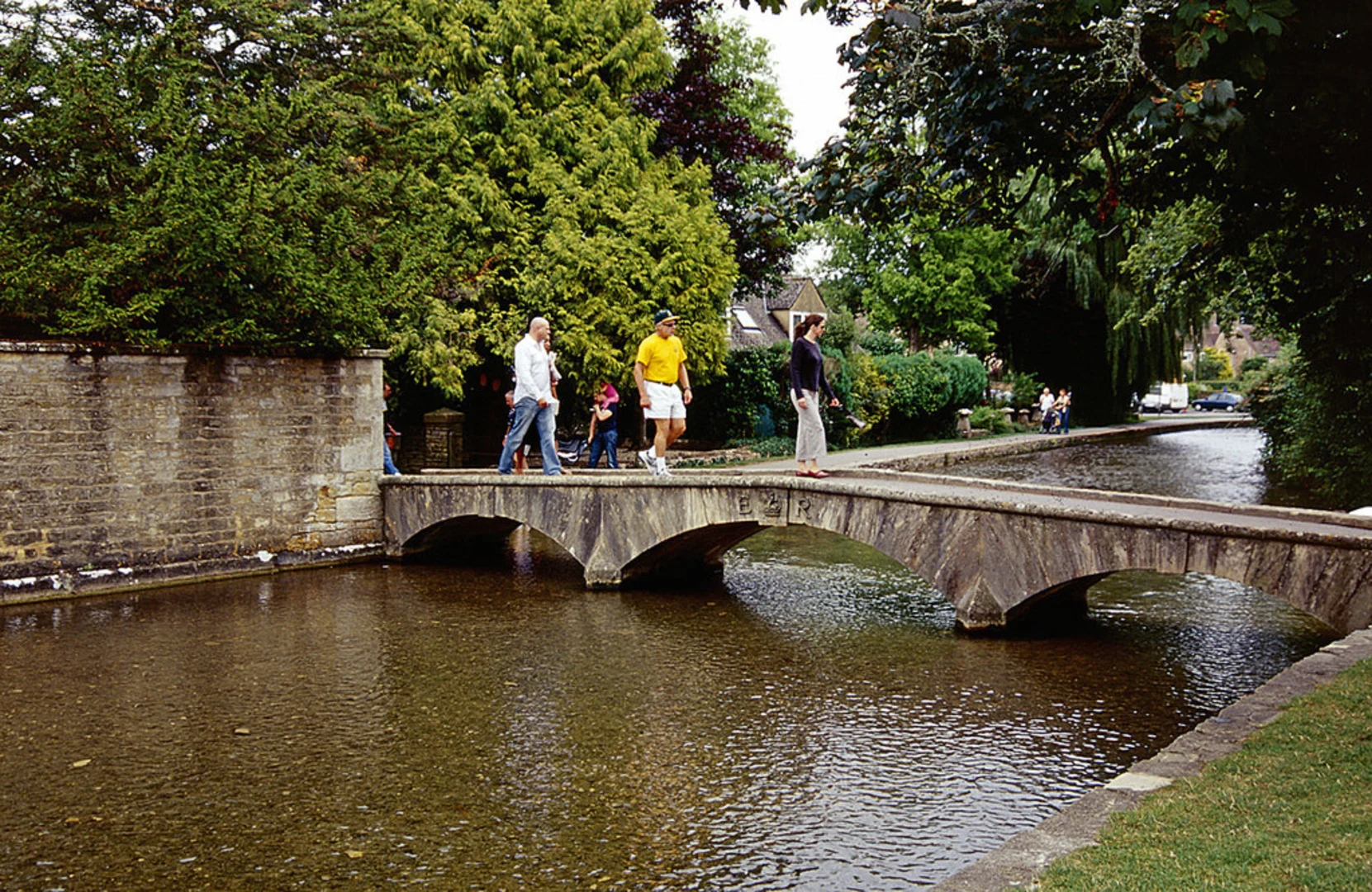 An image depicting the trail Bourton-on-the-Water and Wyck Rissington and its surrounding area.