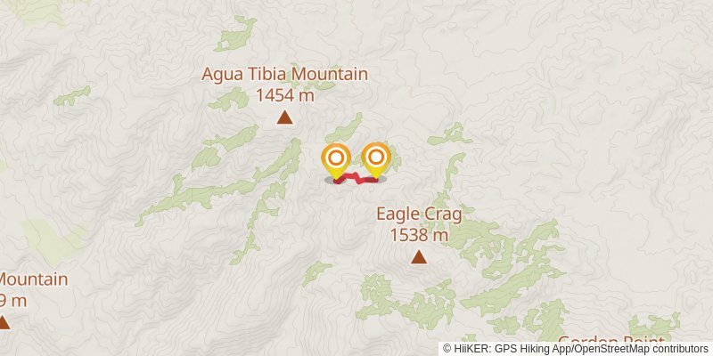 Cutca Trail stage 2 Map