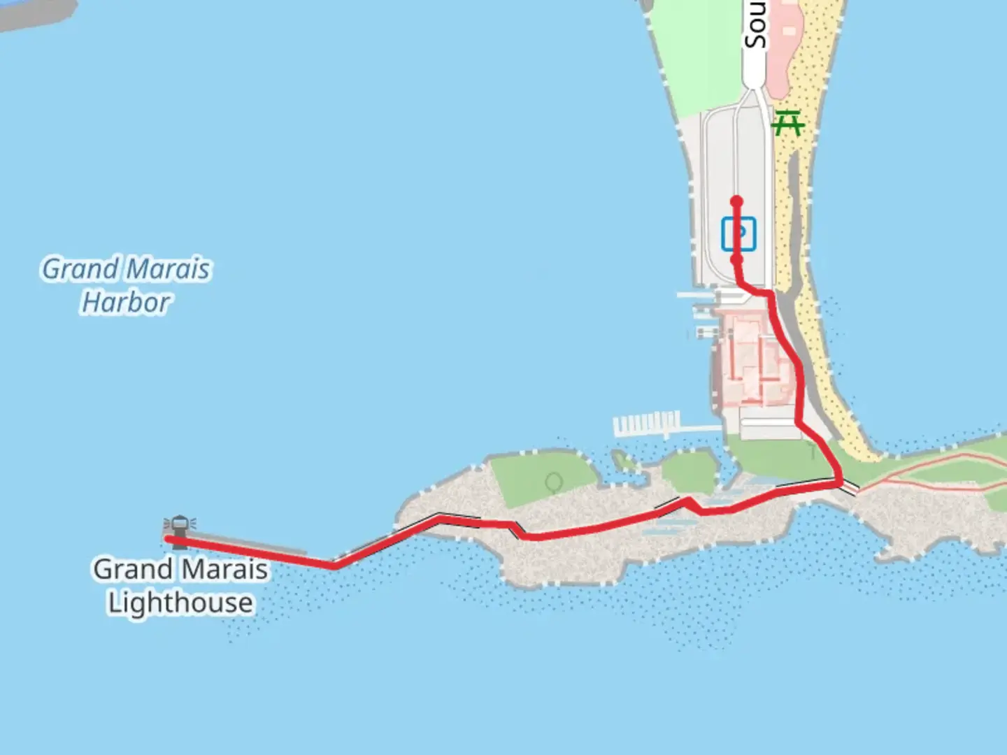 An image depicting the trail Broadway and its surrounding area.