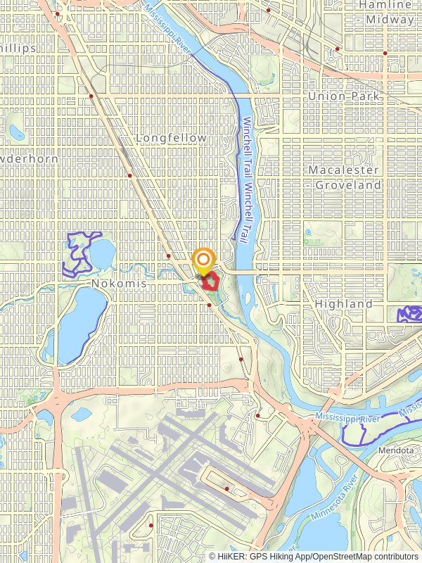 Minnehaha Falls and Minnehaha Creek Loop