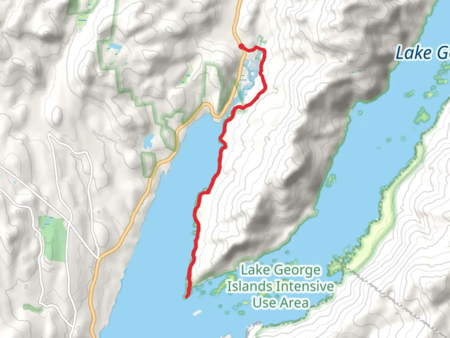An image depicting the trail Northwest Bay Trail and its surrounding area.
