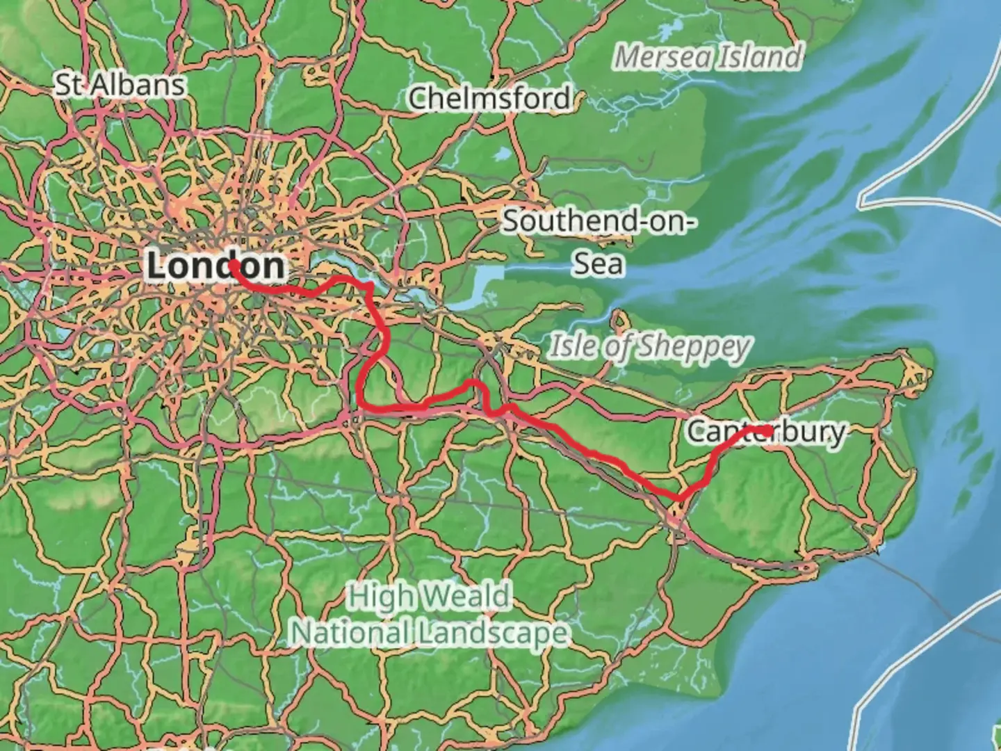 An image depicting the trail Becket Camino and its surrounding area.