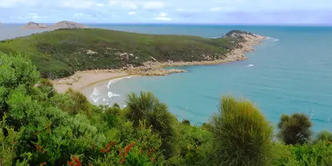 An image depicting the trail Wilsons Promontory - Northern Circuit and its surrounding area.