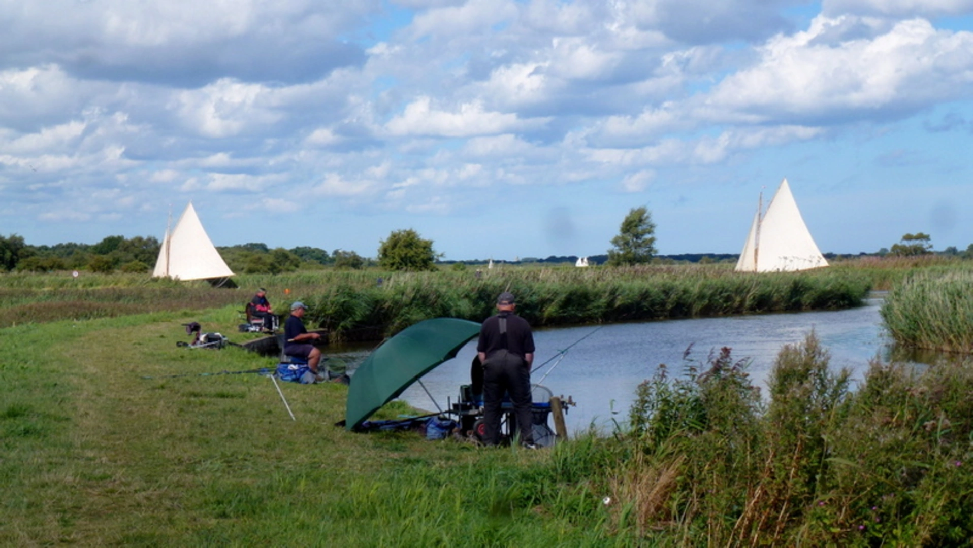 An image depicting the trail River Thurne via Weaver Way Loop and its surrounding area.