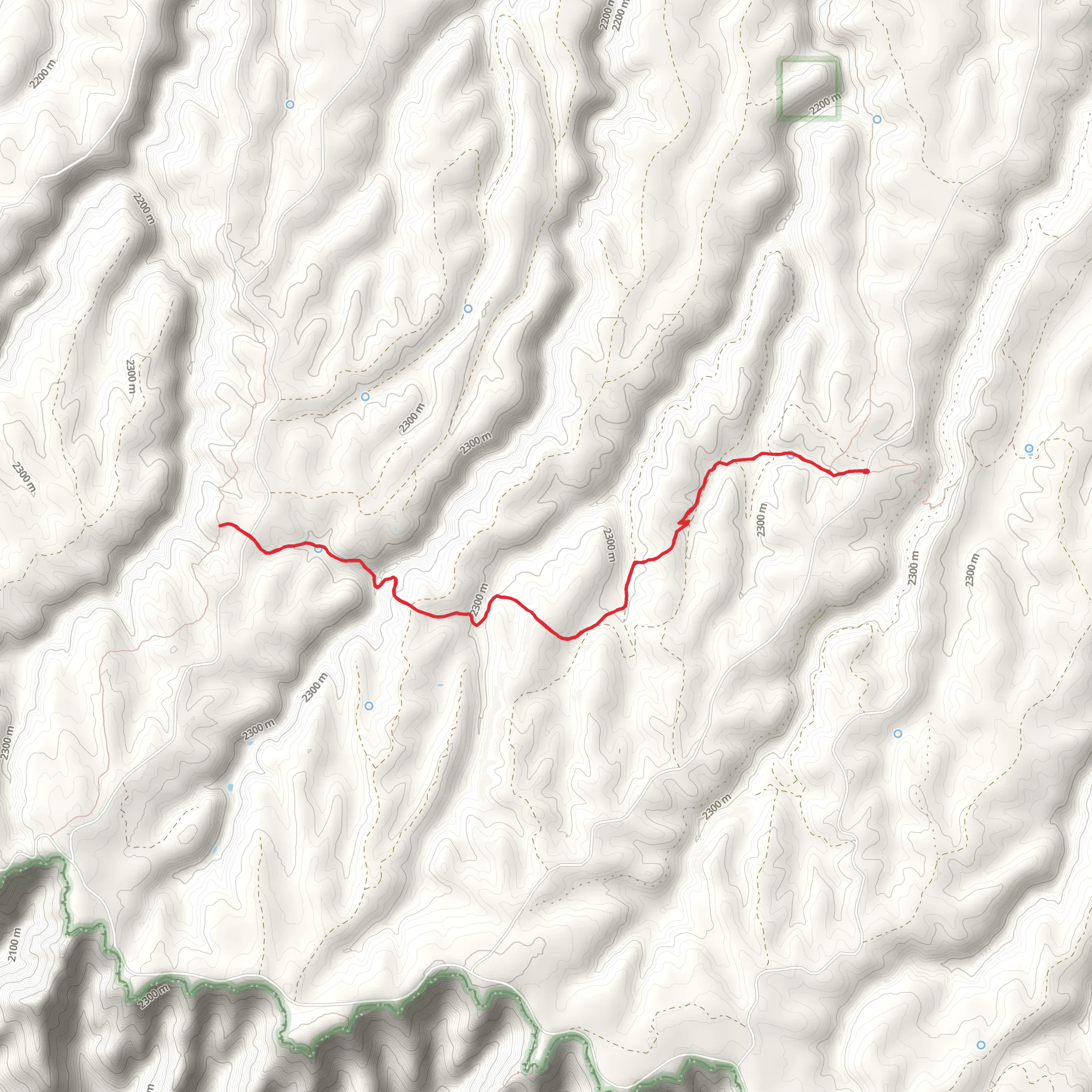 Barbershop Trail mobile static map