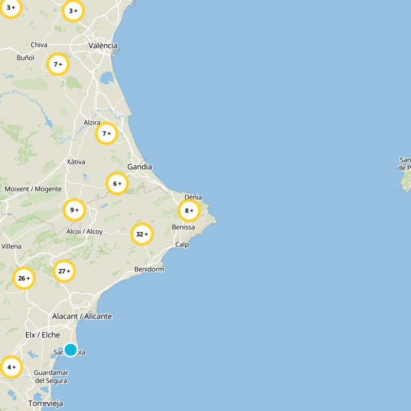 Jávea/Xàbia Static Map