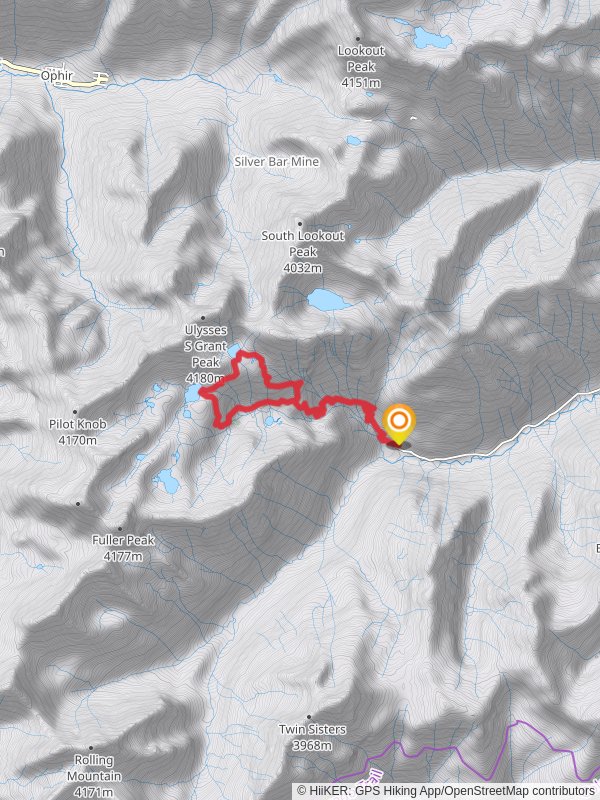 Ice Lakes Trail and Island Lake Loop Trail