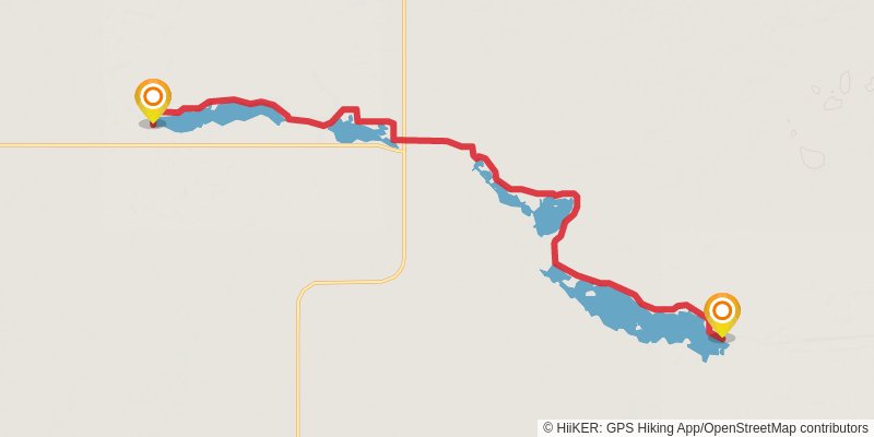 North Country Trail stage 4 Map