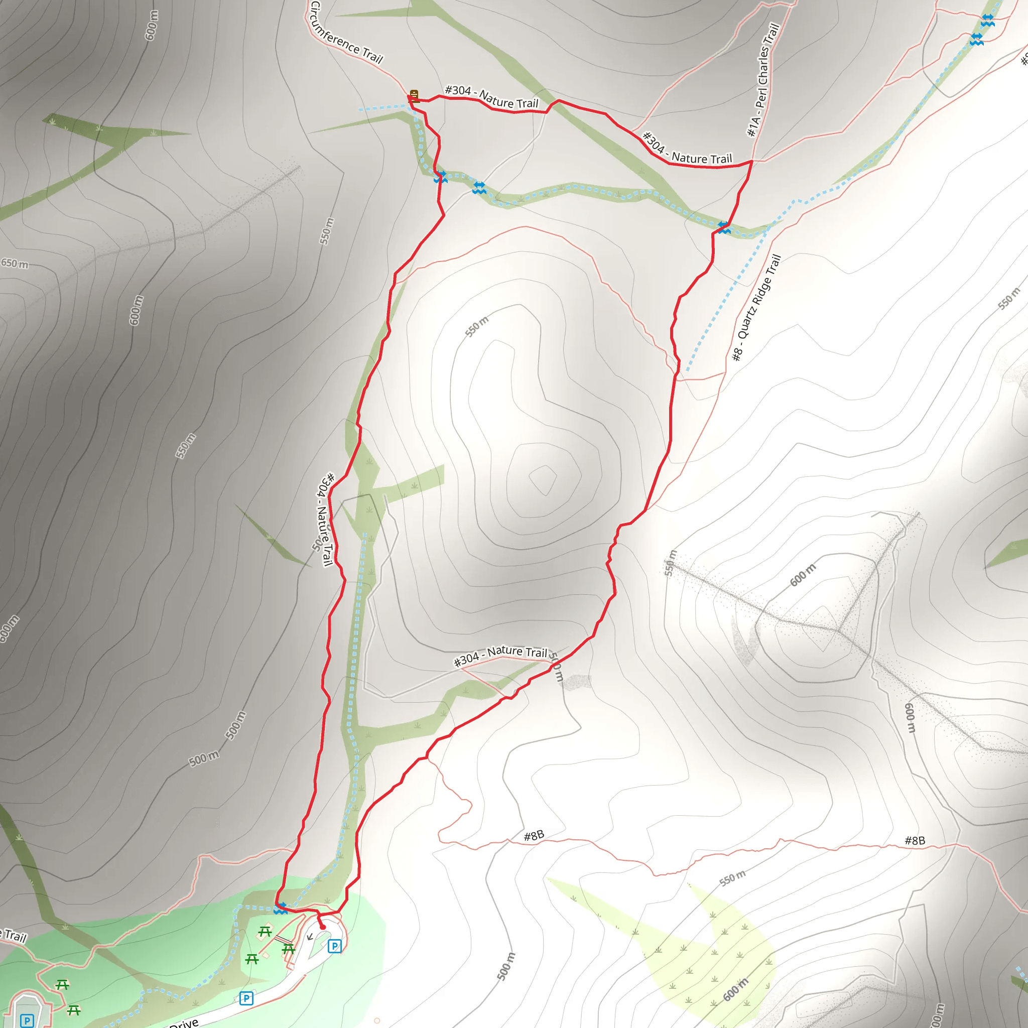 Freedom and Nature Loop Trail mobile static map