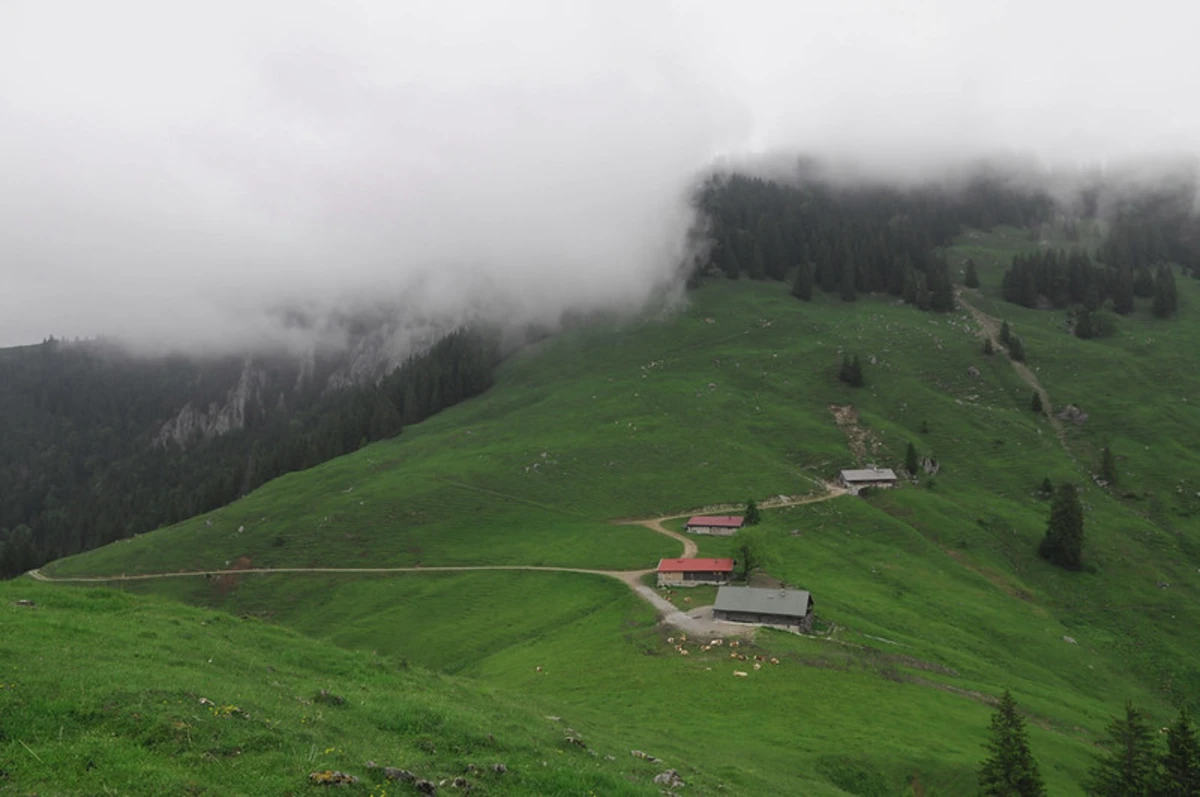 Rotwand Peak from Spitzingsee