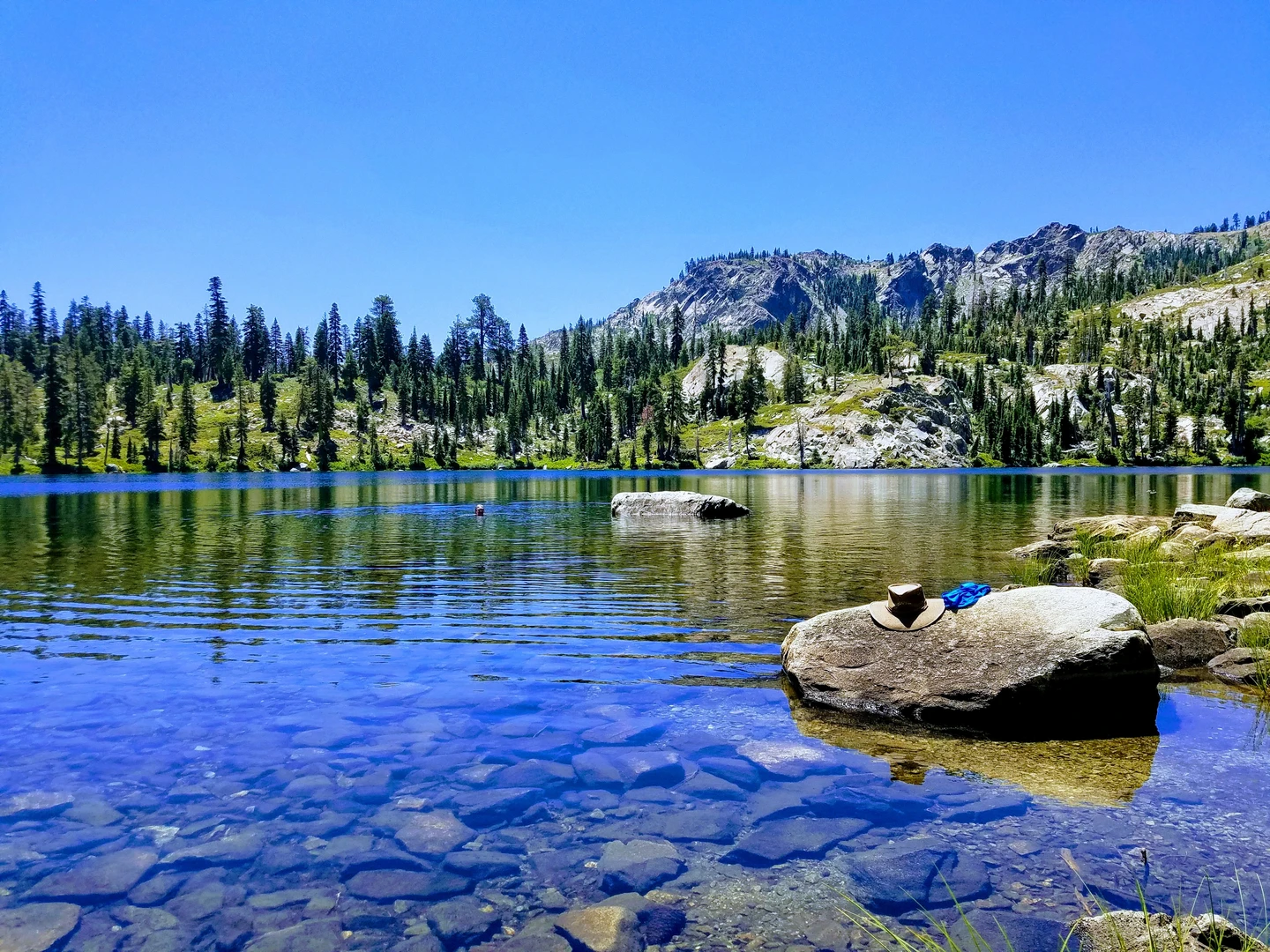 An image depicting the trail Grass Lake via Jamison Creek Trail and its surrounding area.