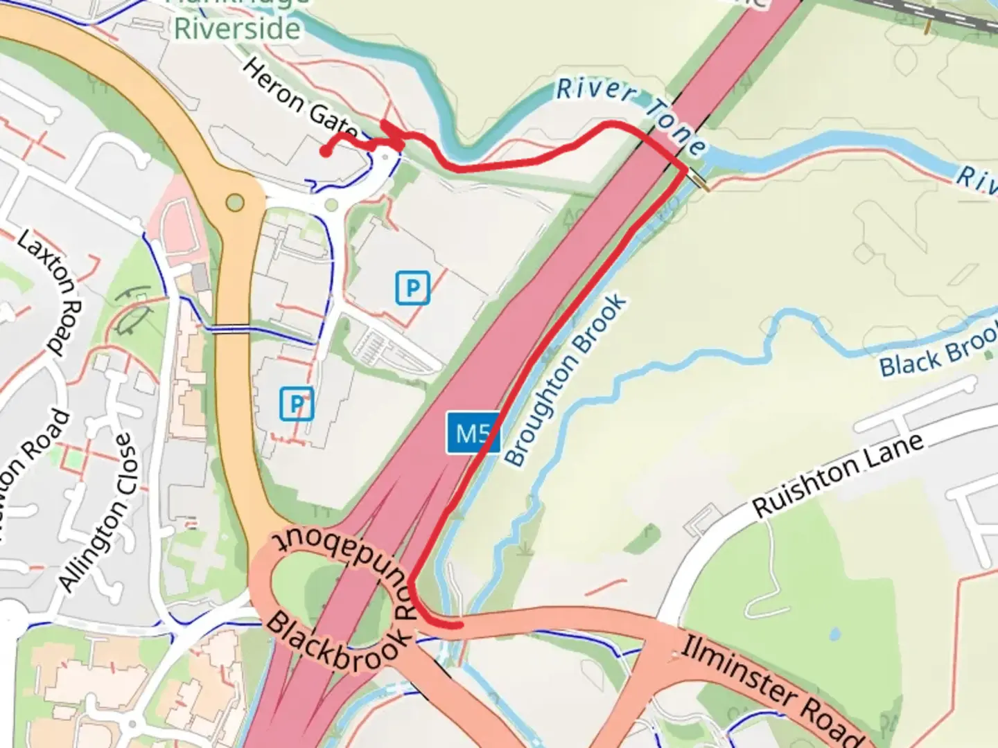 An image depicting the trail Broughton Brook Walk and its surrounding area.