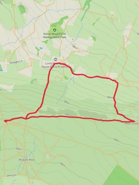 Windgate Nick and Addingham Moorside