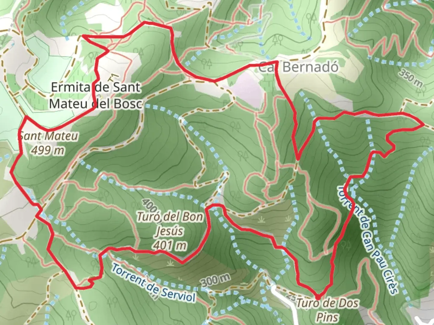 An image depicting the trail The Scab Route SL C 112 and its surrounding area.