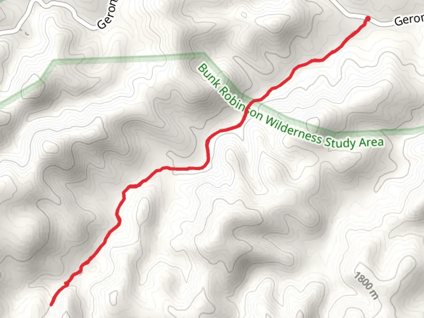 An image depicting the trail Blackwater Hole and its surrounding area.