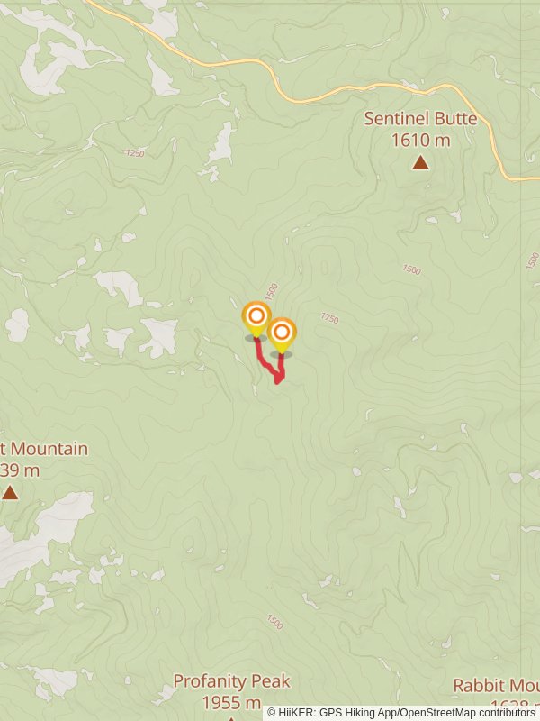 Long Alec Trail mobile static map