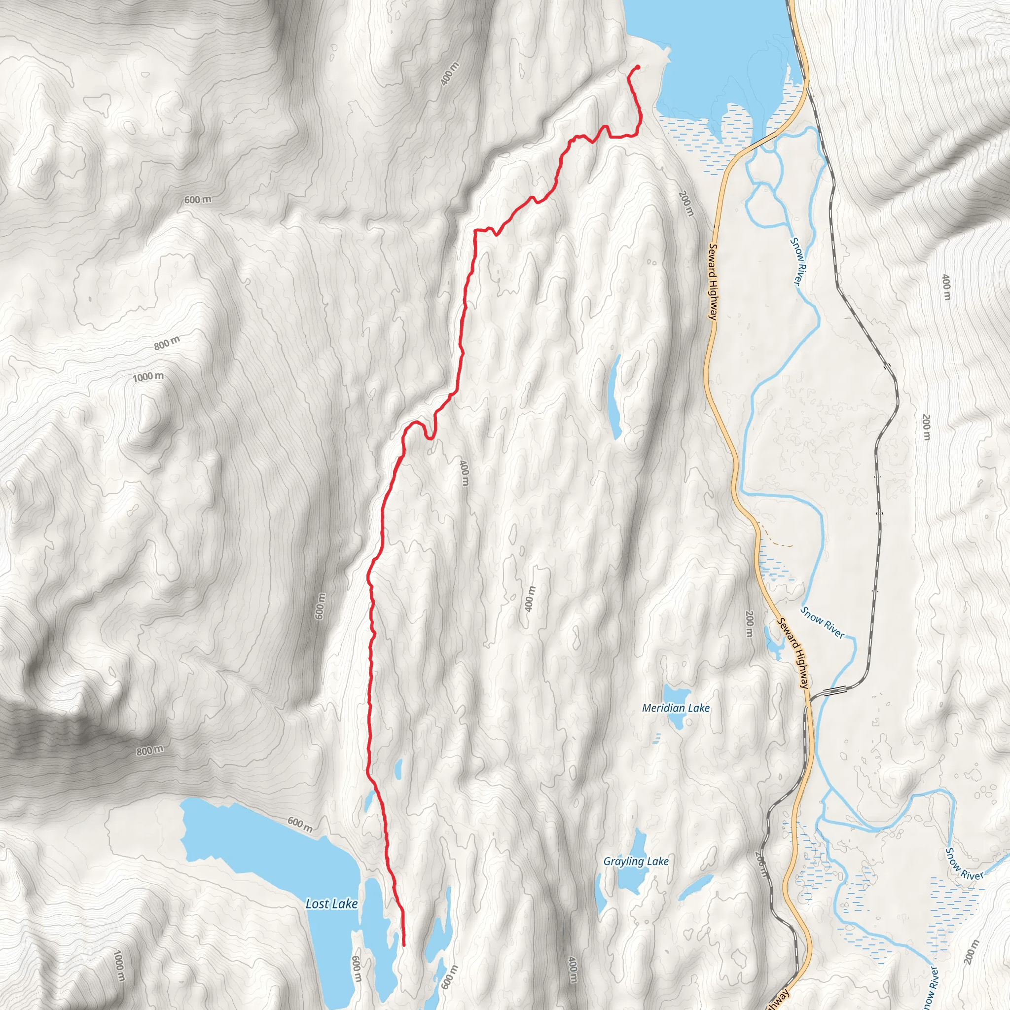 Primrose Trail mobile static map