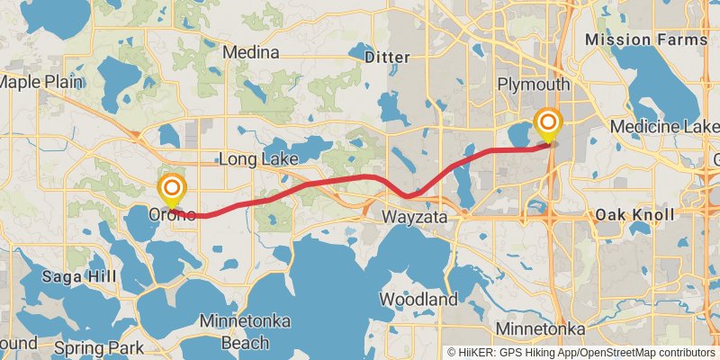 Luce Line Trail stage 5 Map