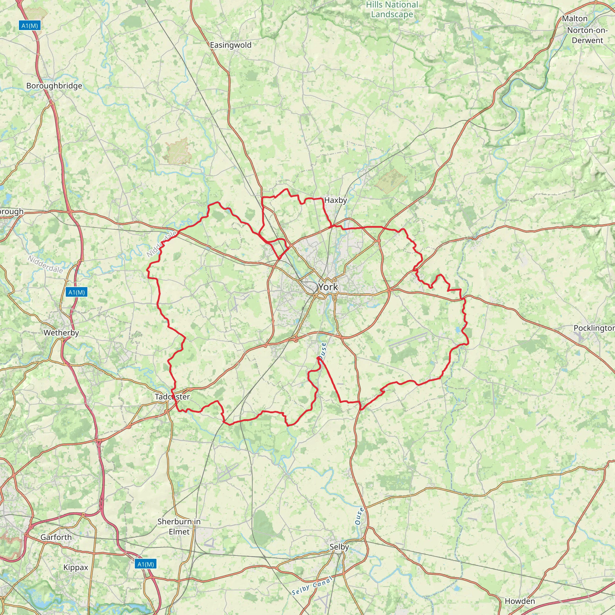 Jorvic Way mobile static map