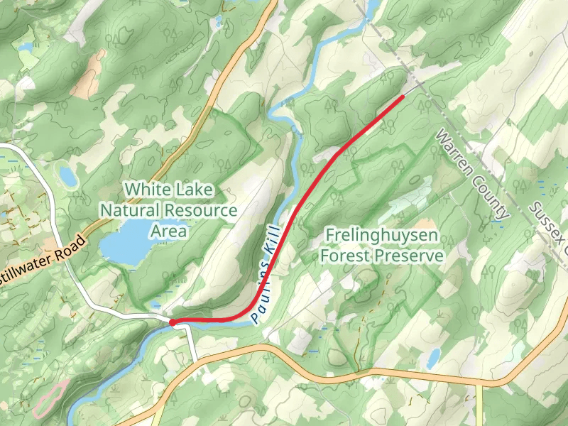 Paulinskill Valley Trail Out and Back