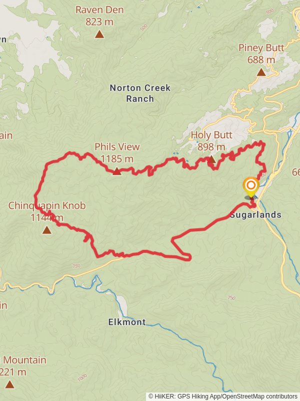 Holy Butt, Mount Harrison and Maloney Point Loop