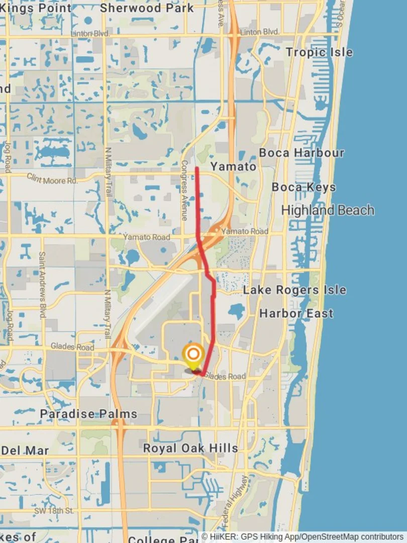 An image depicting the trail El Rio Trail and its surrounding area.