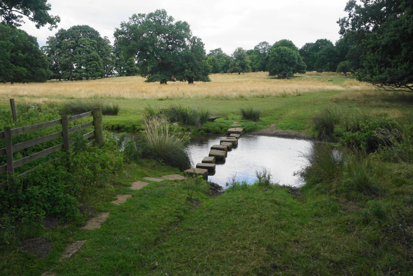 An image depicting the trail Kedleston Park and Hall Loop and its surrounding area.