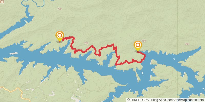 Benton Mackaye Trail stage 23 Map