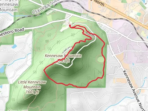 Kennesaw Mountain and Picket Line Loop Trail