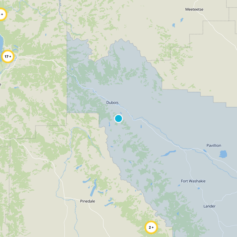Fremont County Static Map