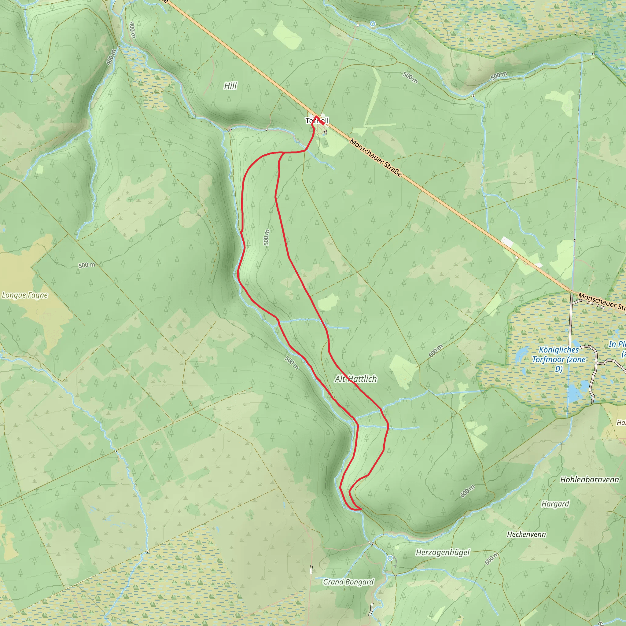 Geopfad Loop mobile static map