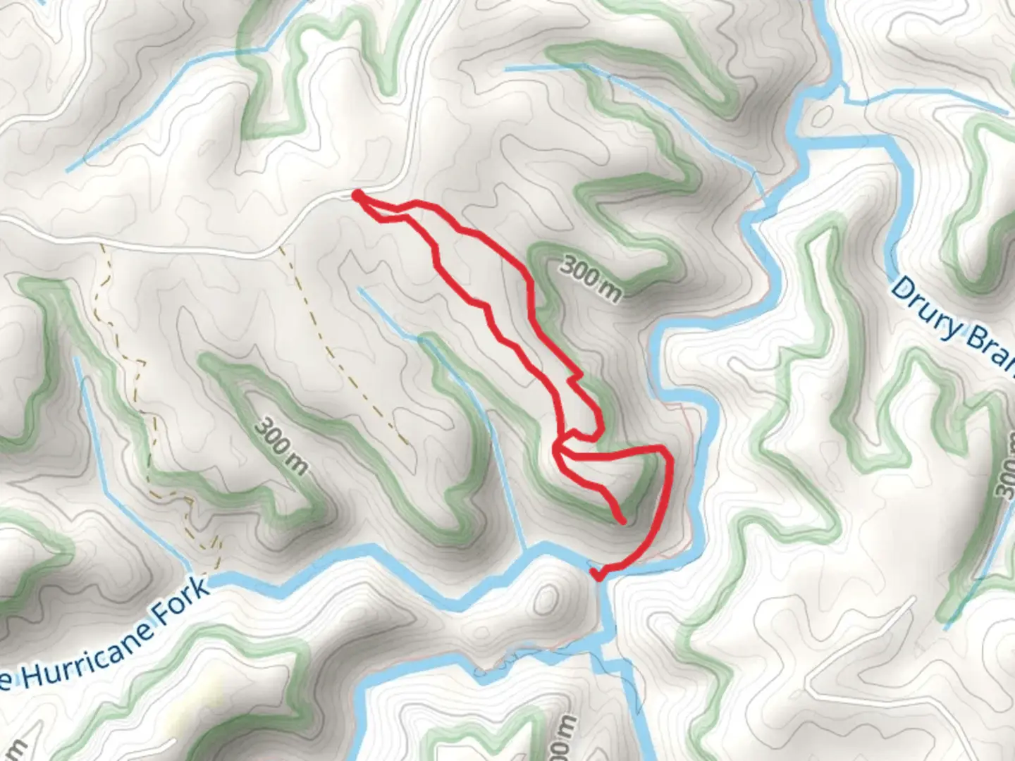 An image depicting the trail Three Forks of Beaver Loop Trail and its surrounding area.