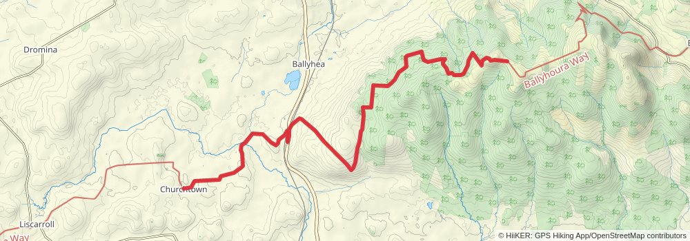 The Ireland Way® stage 10 Map