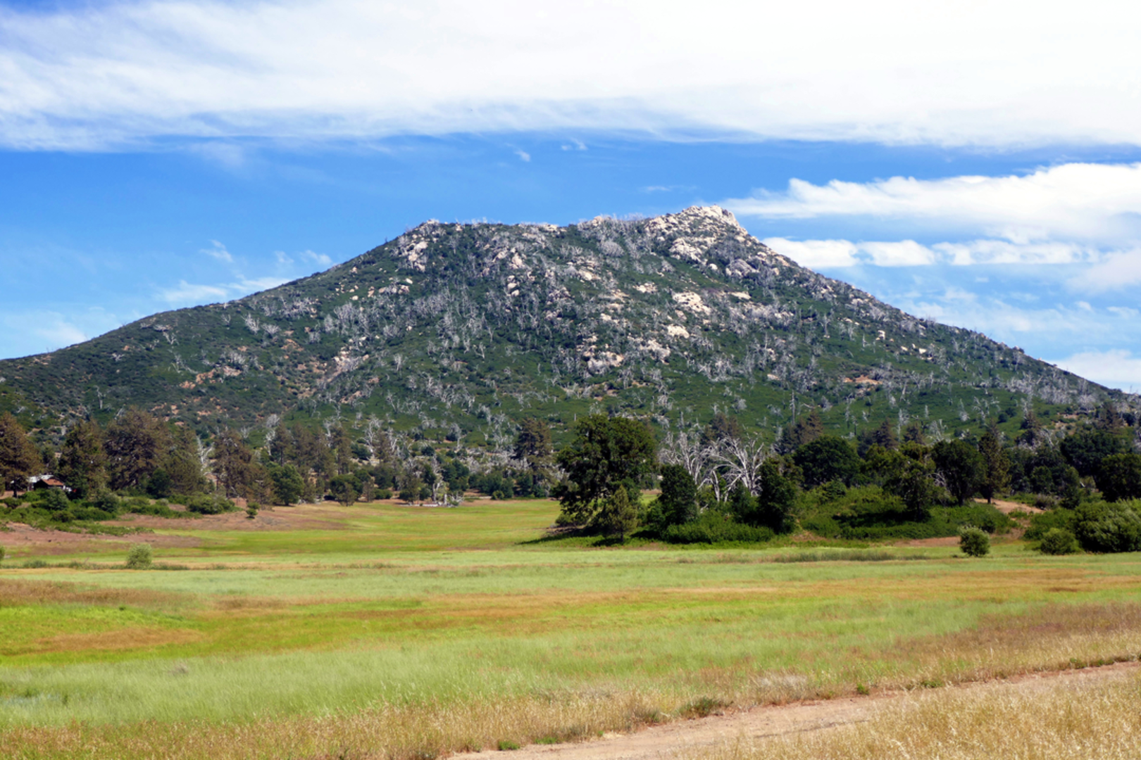 An image depicting the trail Stonewall and Little Stonewall Peak Loop Trail and its surrounding area.
