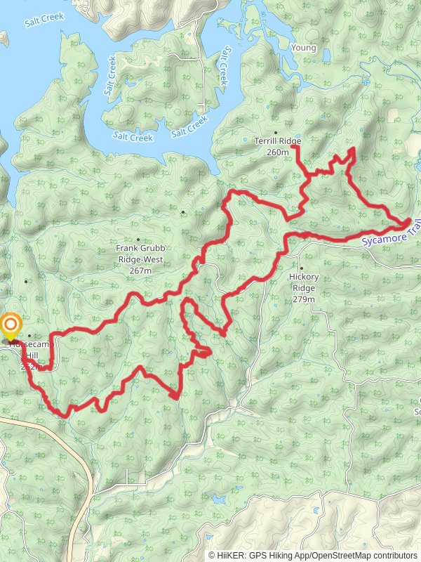Grub Ridge Trail and Cope Hollow Loop Trail
