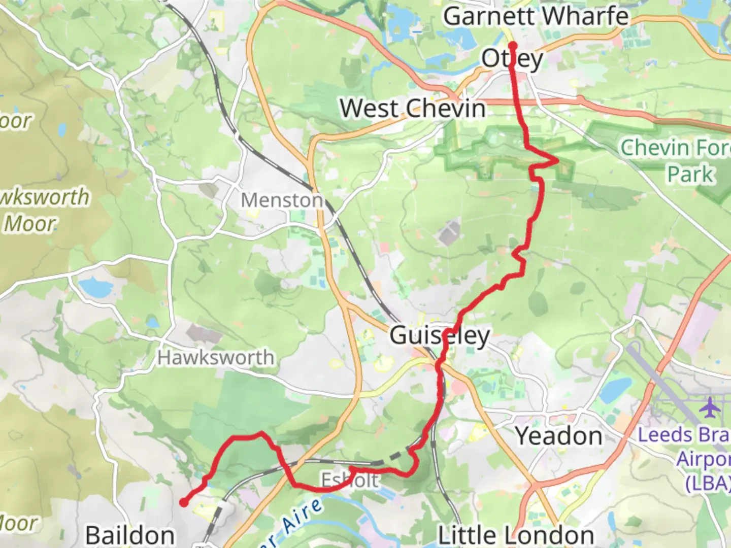 An image depicting the trail Welcome Way Day 4 and its surrounding area.