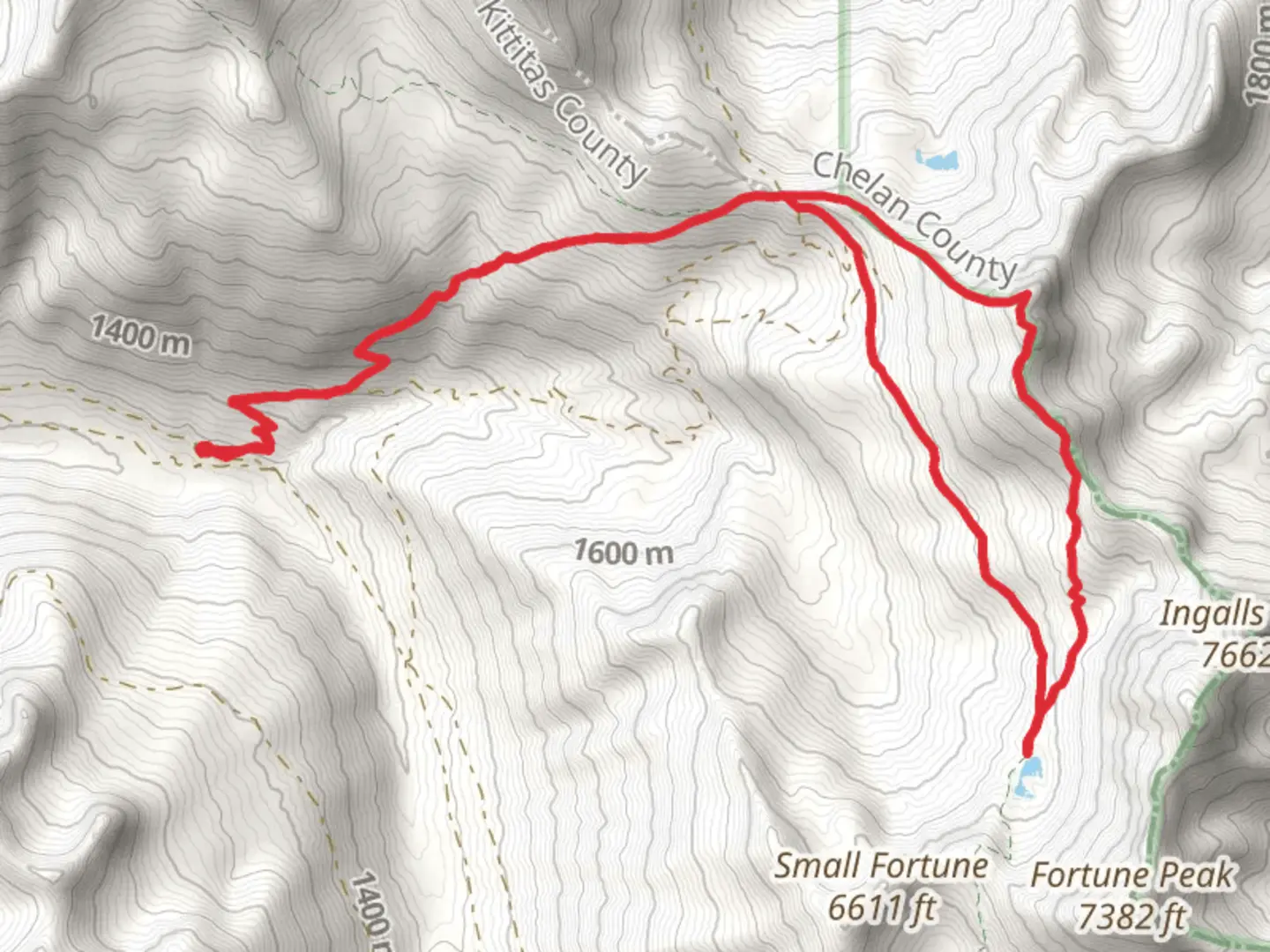 An image depicting the trail Lake Ann Loop Trail and its surrounding area.