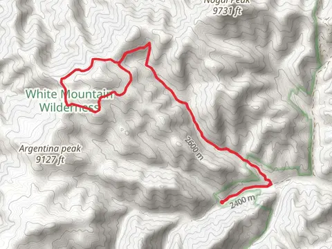 Crest - Clear Water Loop via Turkey Canyon Trail