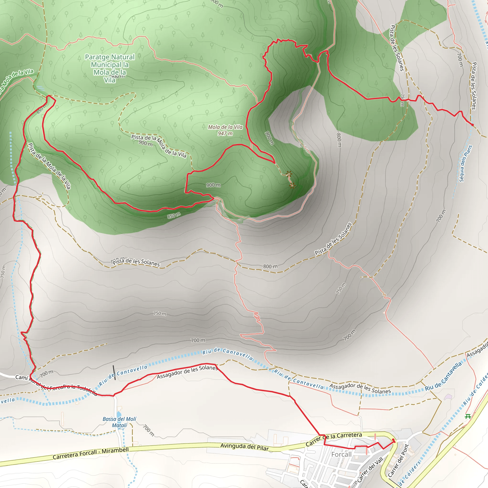 Mola of the Village PR CV 322 mobile static map