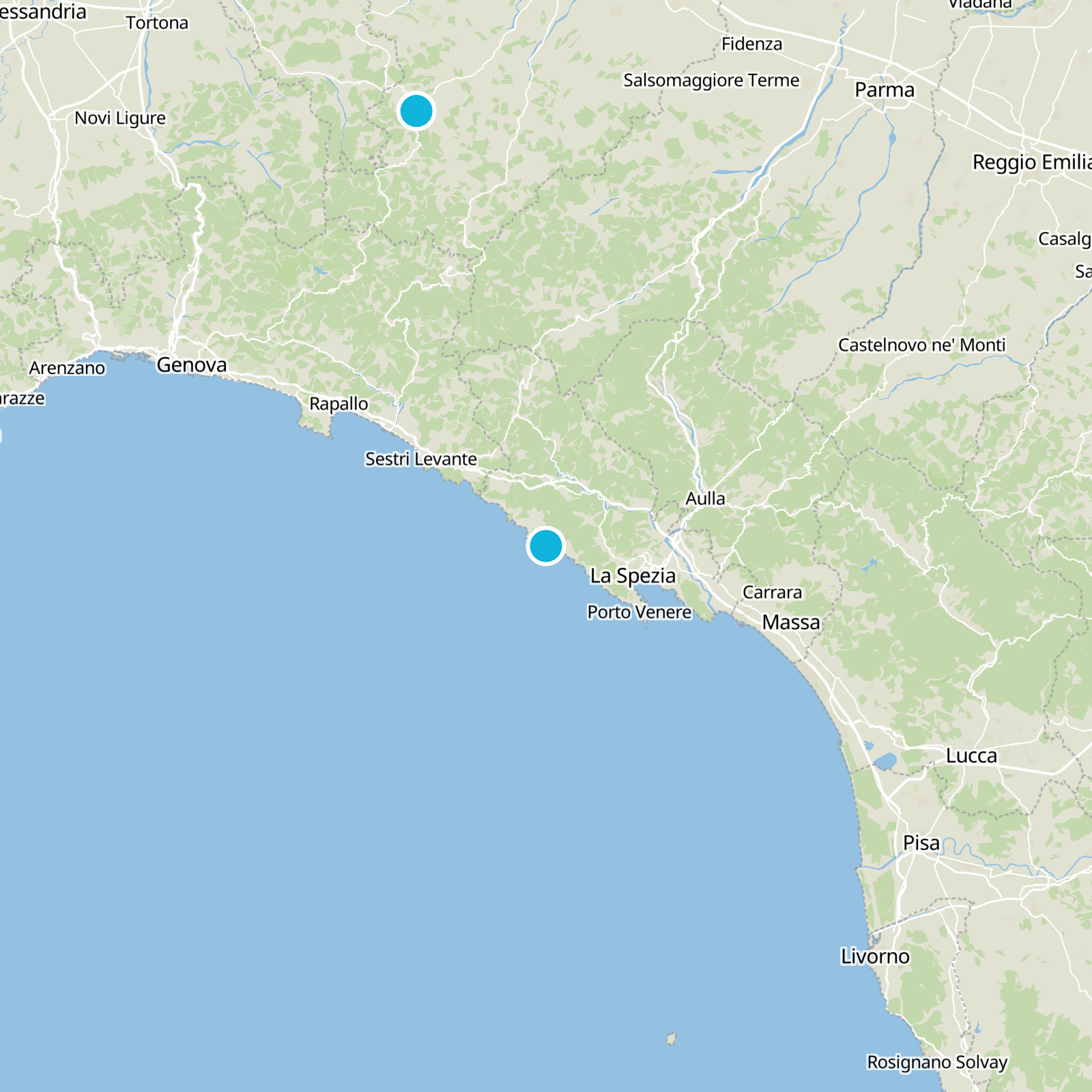 Monterosso Al Mare Static Map