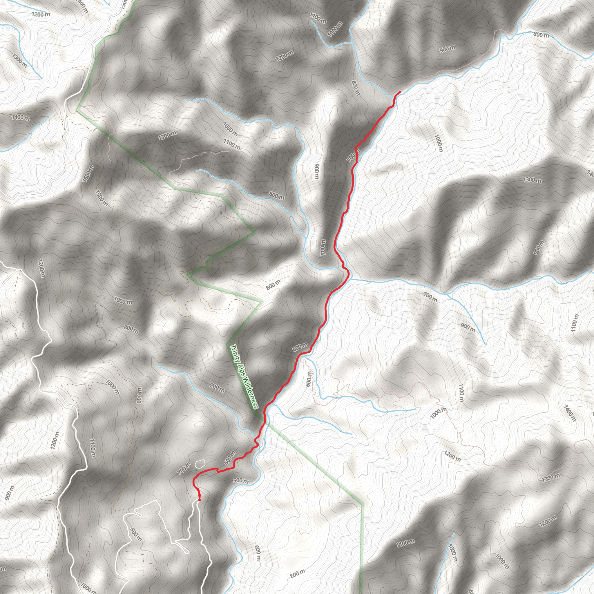 French Creek Trail mobile static map